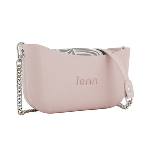 Fenn Collection - Classic Pastel Pink Cross Body Handbag Small