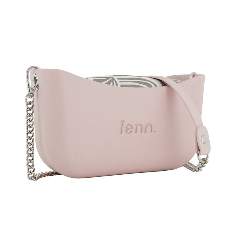 Fenn Collection - Classic Pastel Pink Cross Body Handbag Small