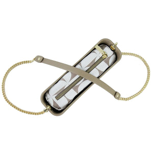 Fenn Collection - Classic Stone Cross Body Gold Chain Handbag Small