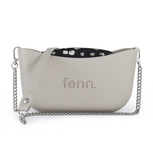 Fenn Collection - Classic Mushroom Grey Cross Body Handbag Small