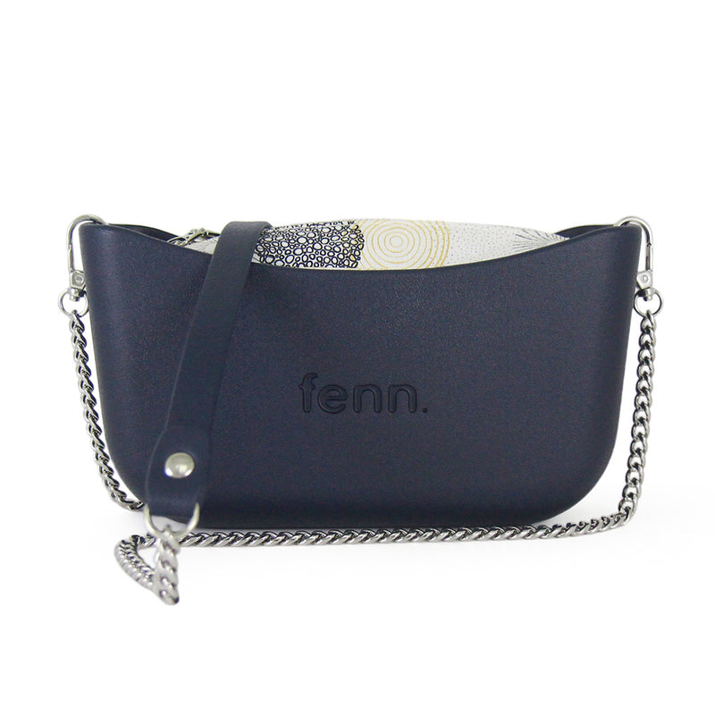 Fenn Collection - Classic Navy Cross Body Handbag Small