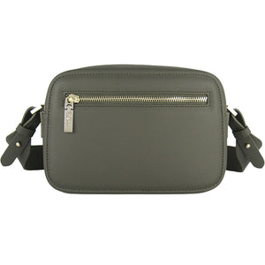 Fenn Collection - Cross Body Army Green With Gold Zip