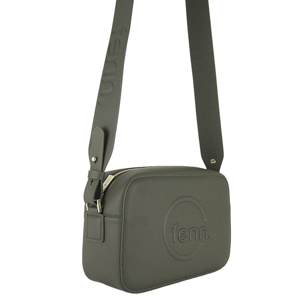 Fenn Collection - Cross Body Army Green With Gold Zip