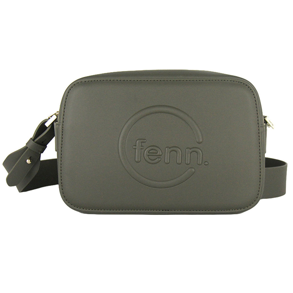 Fenn Collection - Cross Body Army Green With Gold Zip