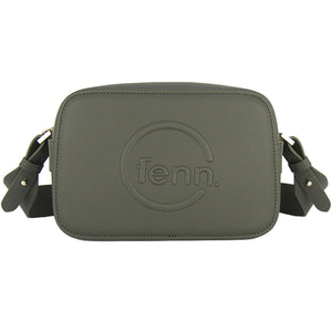 Fenn Collection - Cross Body Army Green With Gold Zip