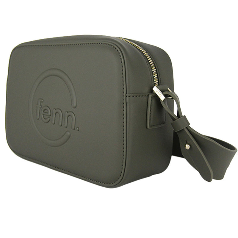 Fenn Collection - Cross Body Army Green With Gold Zip