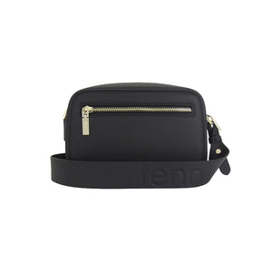 Fenn Collection - Cross Body Black With Gold Zip