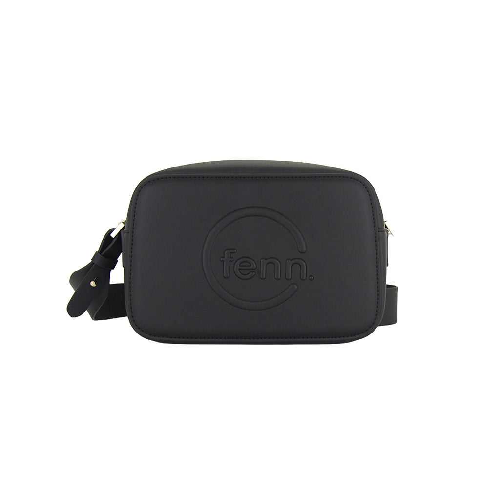 Fenn Collection - Cross Body Black With Gold Zip