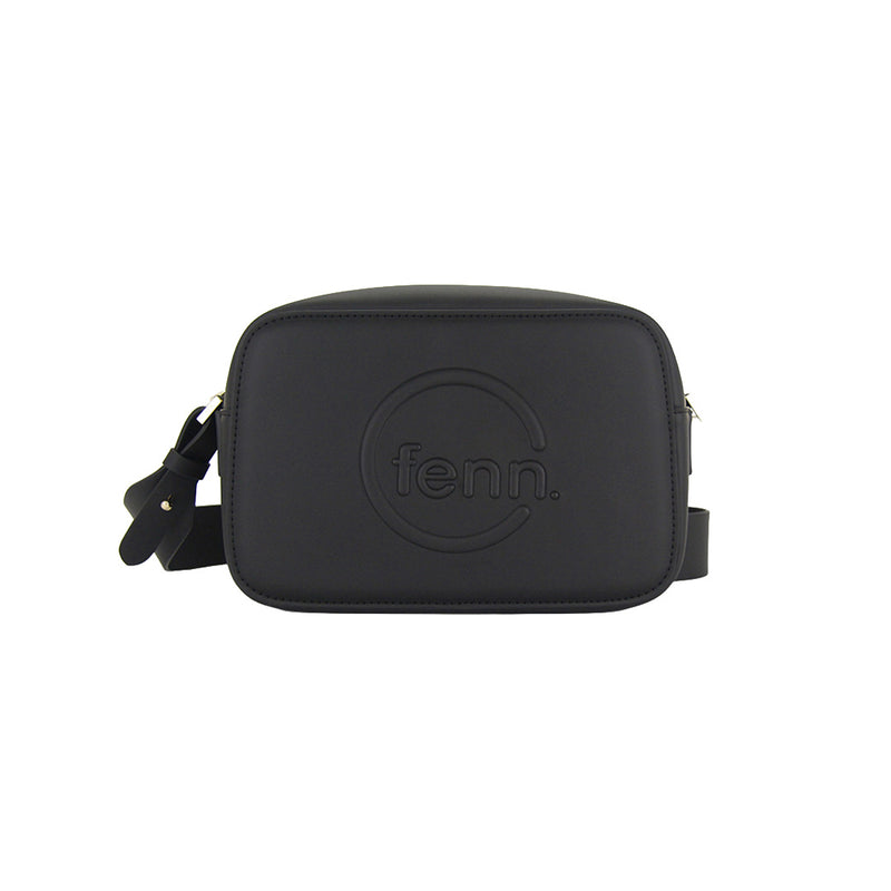 Fenn Collection - Cross Body Black With Gold Zip