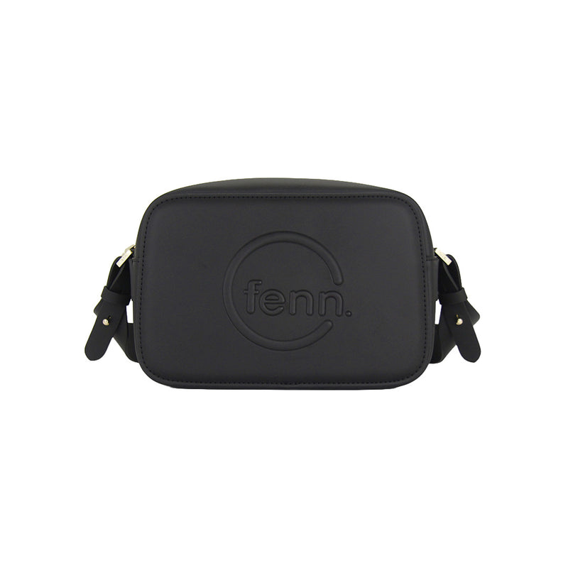 Fenn Collection - Cross Body Black With Gold Zip