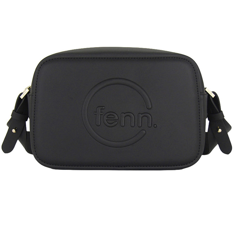 Fenn Collection - Cross Body Black With Gold Zip