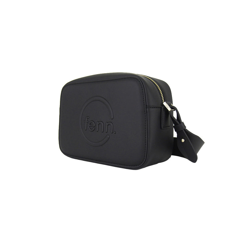 Fenn Collection - Cross Body Black With Gold Zip