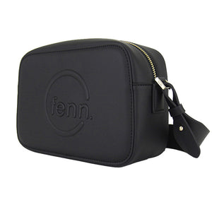 Fenn Collection - Cross Body Black With Gold Zip