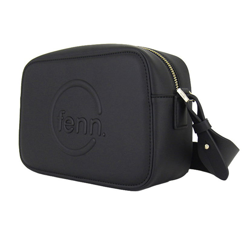 Fenn Collection - Cross Body Black With Gold Zip