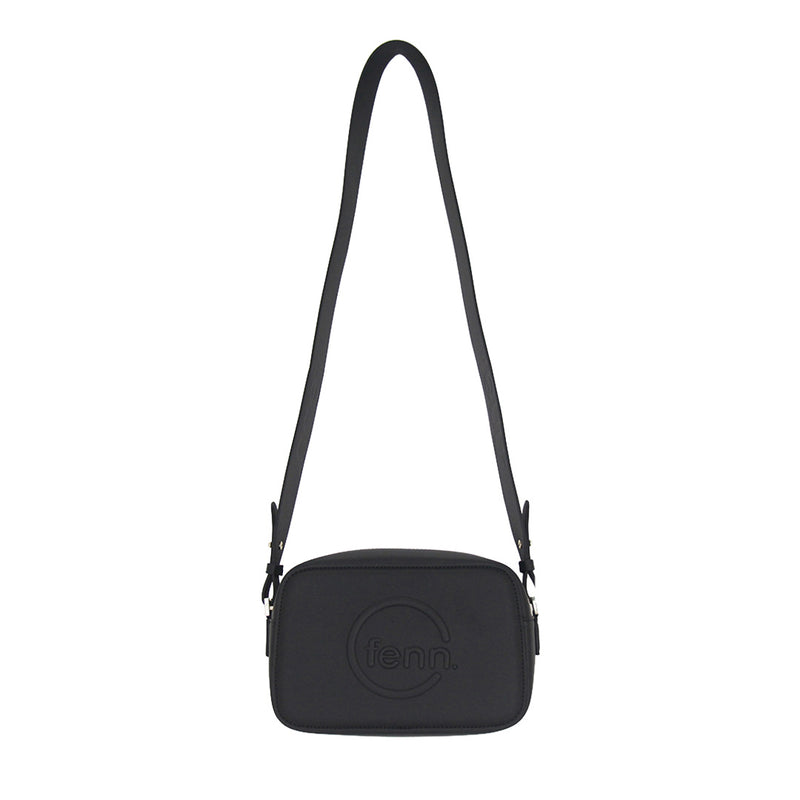 Fenn Collection - Cross Body Black With Gold Zip