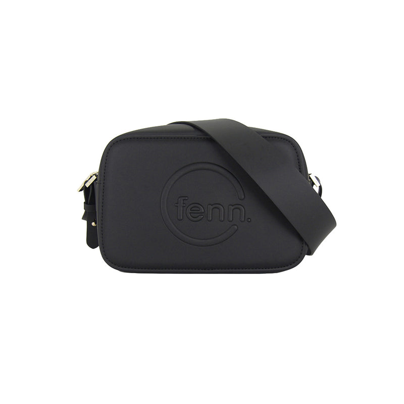 Fenn Collection - Cross Body Black With Gold Zip