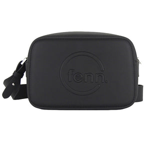 Fenn Collection - Cross Body Black With Silver Zip