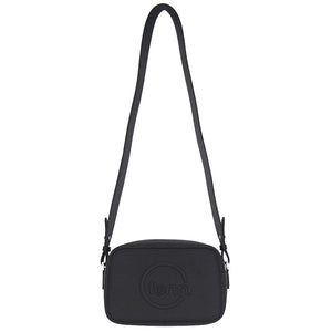 Fenn Collection - Cross Body Black With Silver Zip