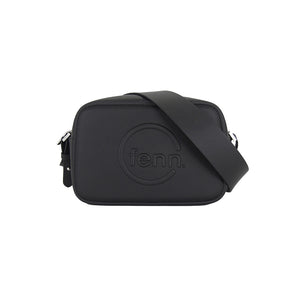 Fenn Collection - Cross Body Black With Silver Zip