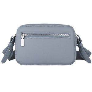 Fenn Collection - Cross Body Blue Haze With Silver Zip