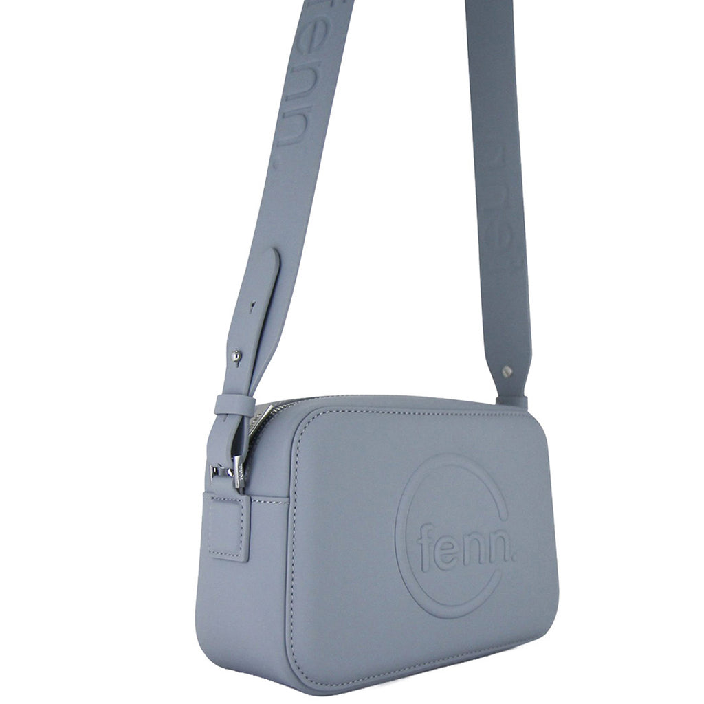 Fenn Collection - Cross Body Blue Haze With Silver Zip
