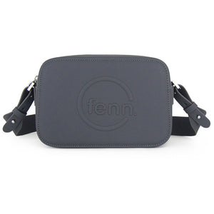 Fenn Collection - Cross Body Charcoal With Silver Zip