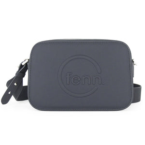 Fenn Collection - Cross Body Charcoal With Silver Zip