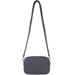 Fenn Collection - Cross Body Charcoal With Silver Zip