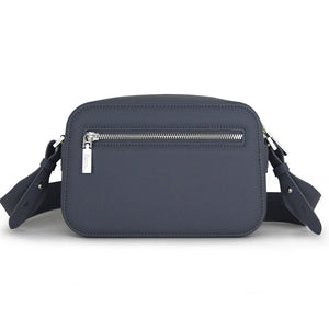 Fenn Collection - Cross Body Denim With Silver Zip