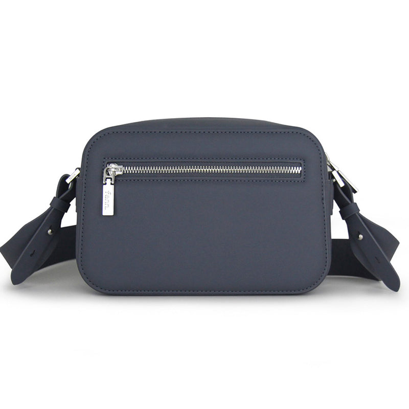 Fenn Collection - Cross Body Denim With Silver Zip