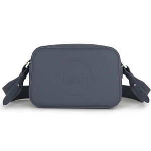 Fenn Collection - Cross Body Denim With Silver Zip