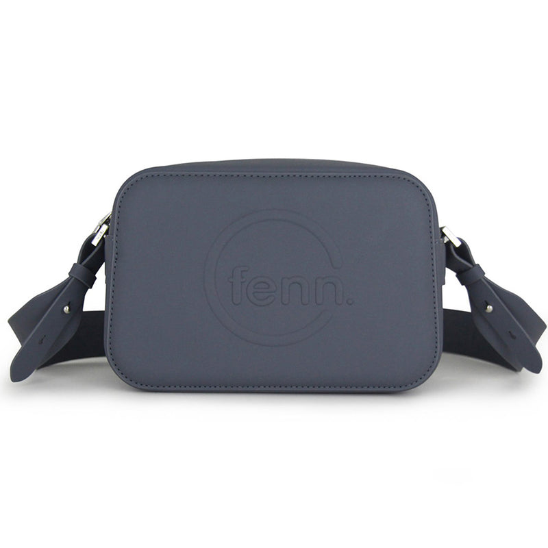 Fenn Collection - Cross Body Denim With Silver Zip