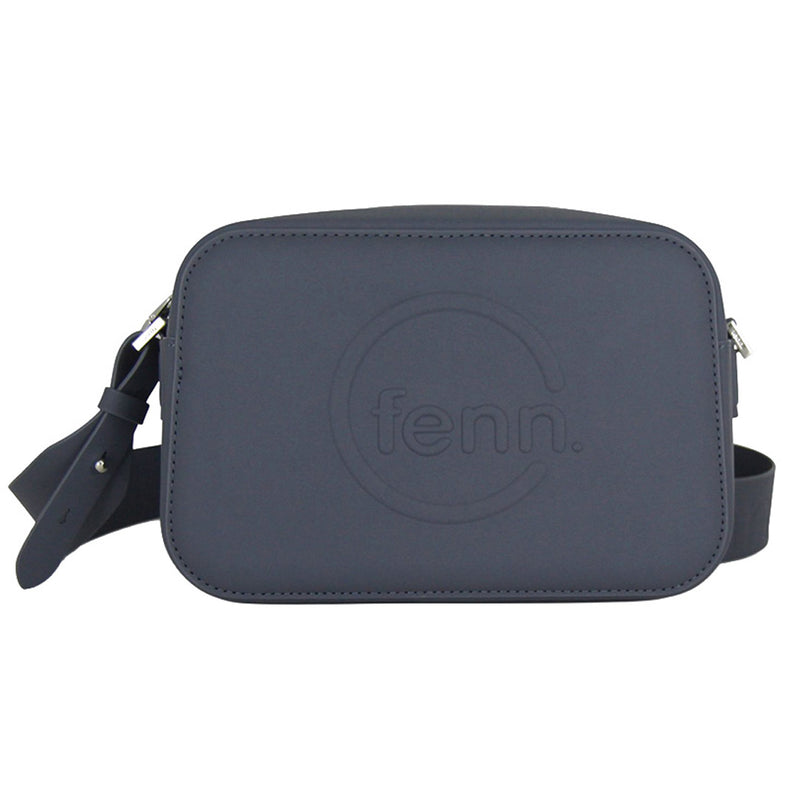 Fenn Collection - Cross Body Denim With Silver Zip