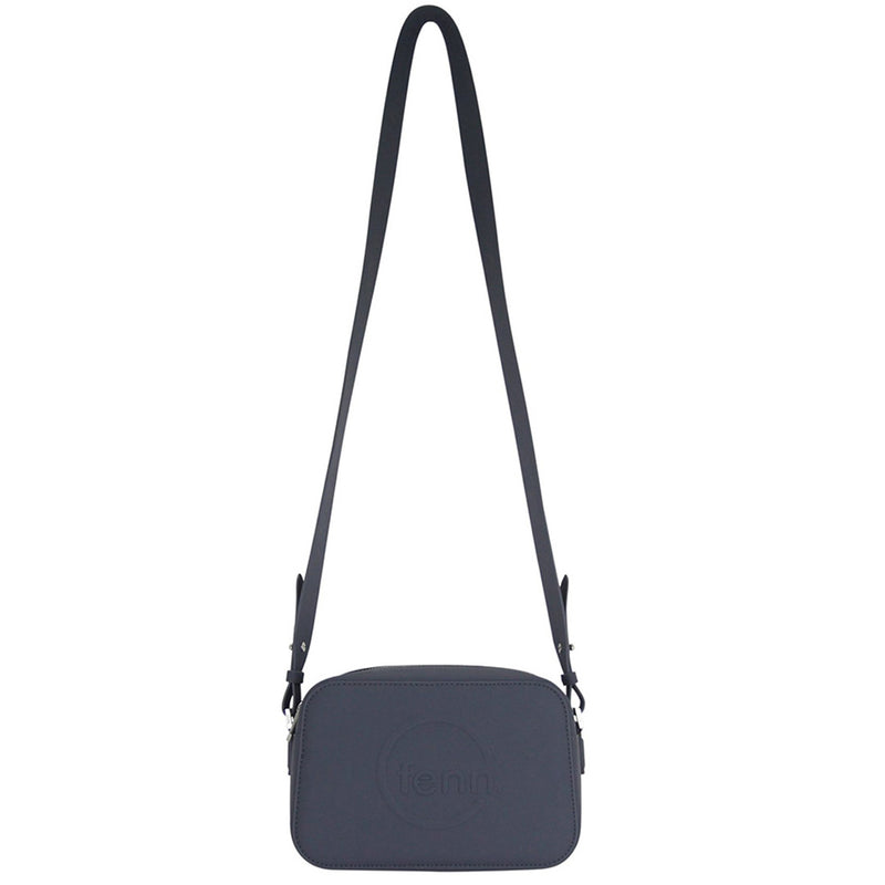 Fenn Collection - Cross Body Denim With Silver Zip
