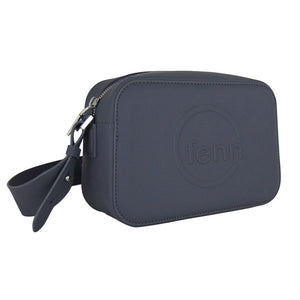 Fenn Collection - Cross Body Denim With Silver Zip