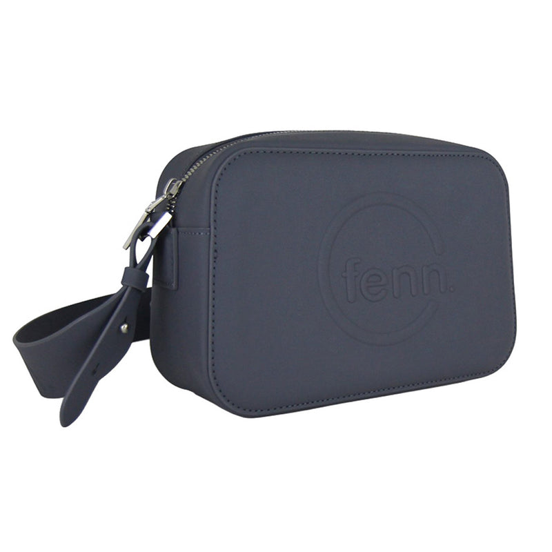 Fenn Collection - Cross Body Denim With Silver Zip