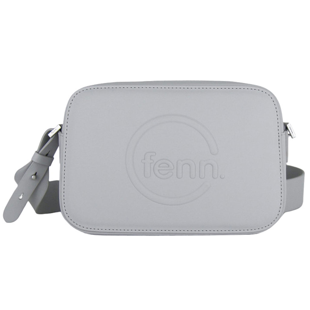 Fenn Collection - Cross Body Grey With Silver Zip
