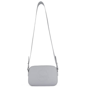 Fenn Collection - Cross Body Grey With Silver Zip