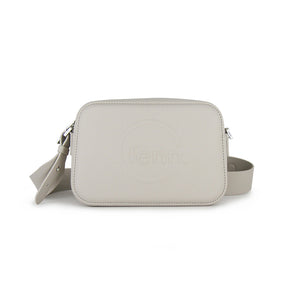 Fenn Collection - Cross Body Mushroom Grey With Silver Zip