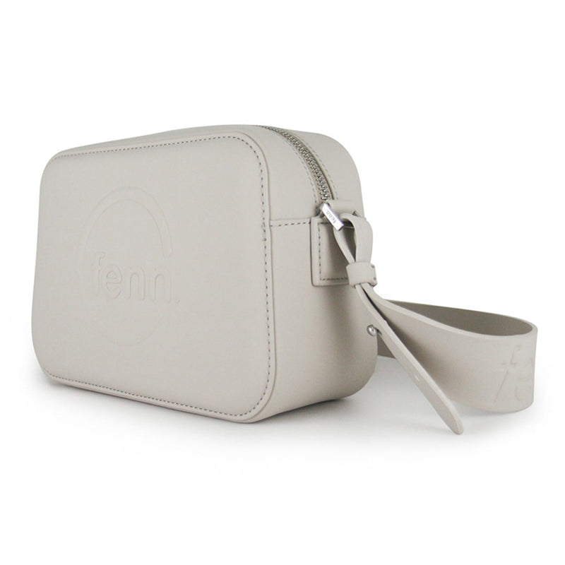 Fenn Collection - Cross Body Mushroom Grey With Silver Zip