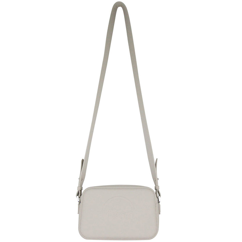 Fenn Collection - Cross Body Mushroom Grey With Silver Zip
