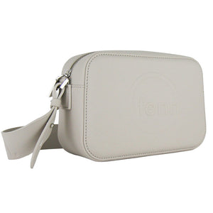 Fenn Collection - Cross Body Mushroom Grey With Silver Zip