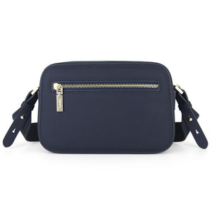 Fenn Collection - Cross Body Navy With Gold Zip