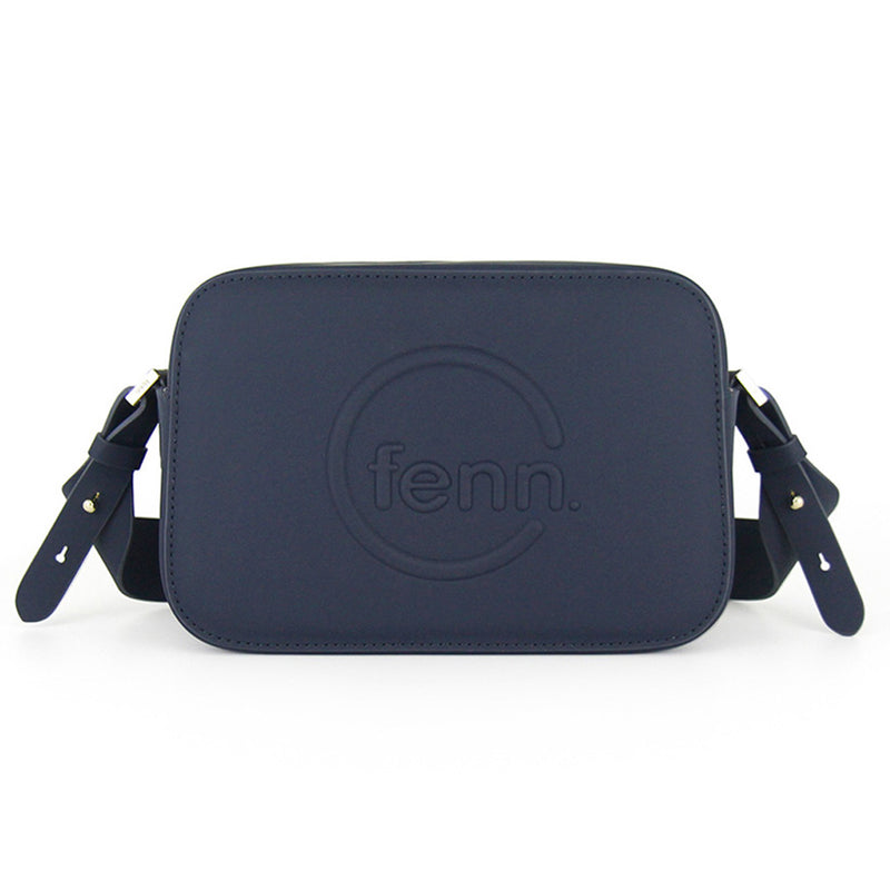 Fenn Collection - Cross Body Navy With Gold Zip