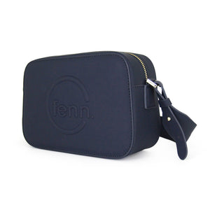 Fenn Collection - Cross Body Navy With Gold Zip