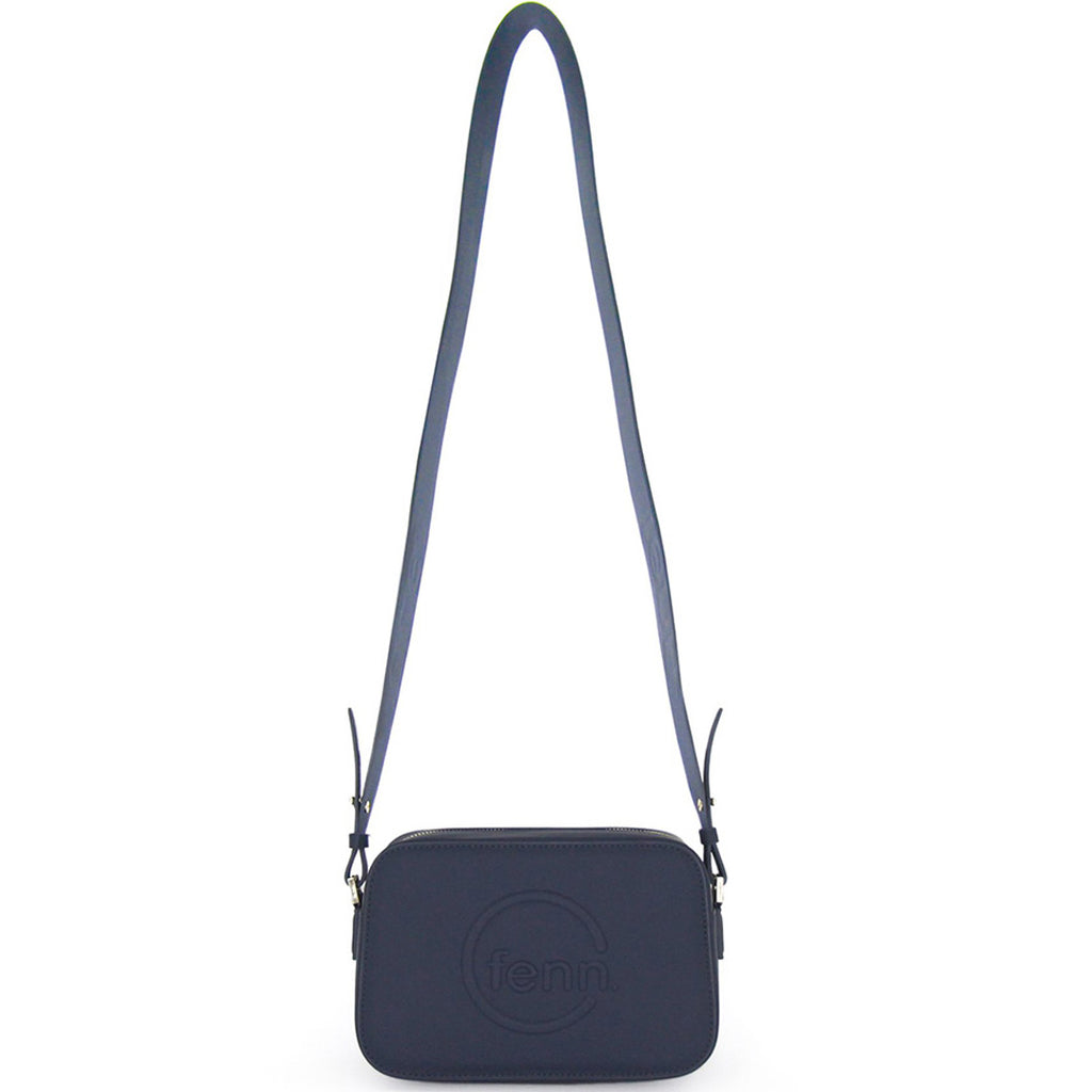 Fenn Collection - Cross Body Navy With Gold Zip