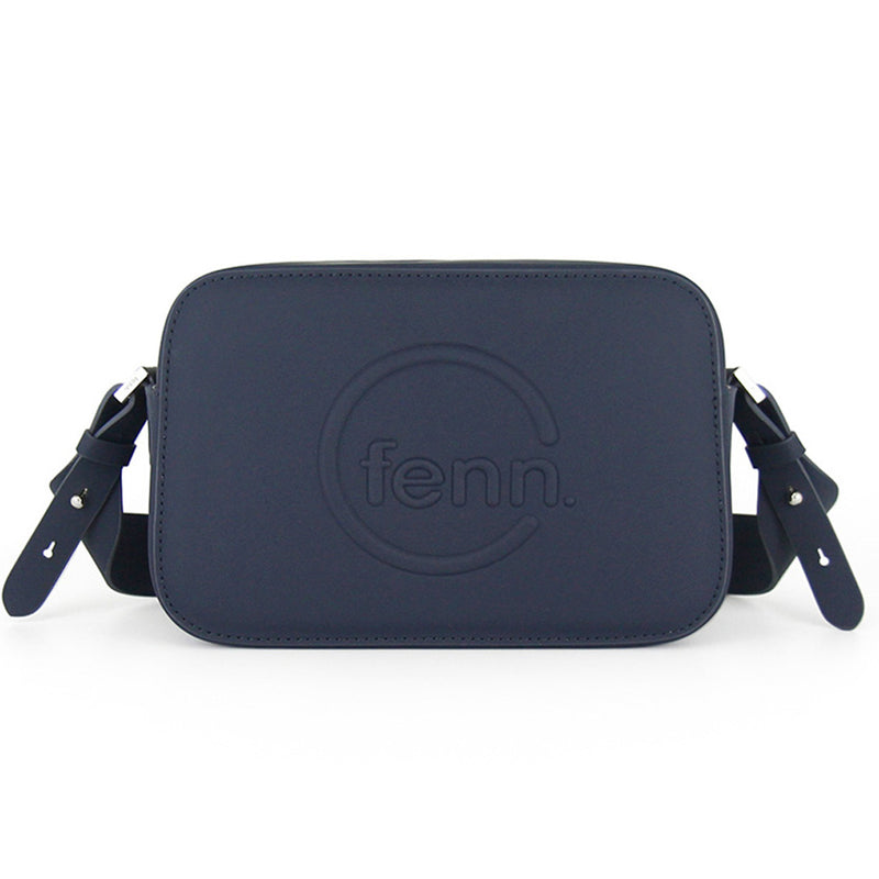 Fenn Collection - Cross Body Navy With Silver Zip