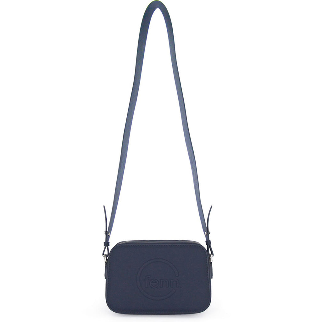 Fenn Collection - Cross Body Navy With Silver Zip