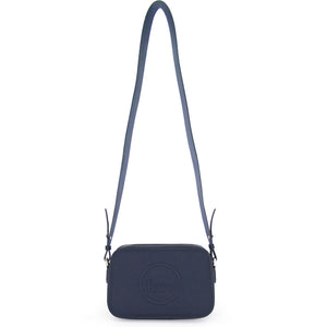 Fenn Collection - Cross Body Navy With Silver Zip