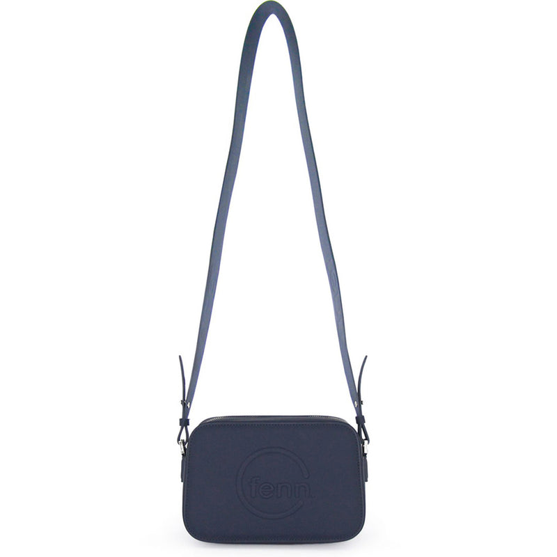 Fenn Collection - Cross Body Navy With Silver Zip